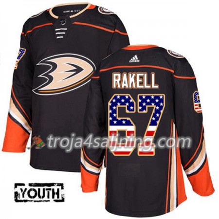 Anaheim Ducks tröja Rickard Rakell 67 Adidas 2017-2018 Svart USA Flag Fashion Authentic - NHL Tröjor Barn Anaheim Ducks tröja Rickard Rakell 67 Adidas 2017-2018 Svart USA Flag Fashion Authentic - NHL Tröjor Barn